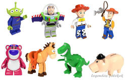 YXCUIDP Toy Story 4 klasszikus mini figura szett 8 db-os
