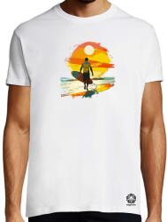 Magnolion Szörfös srác v8 póló