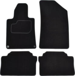 MAMMOOTH Set 4 covorase auto MAMMOOTH, Velur, pentru PEUGEOT 508 I 2010-2018 SALOON, Negru (MMTA041PGT255PRM01)