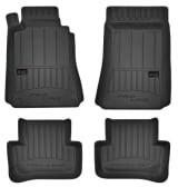 FroGum Set 4 covorase auto tip tavita Frogum, Cauciuc, pentru MERCEDES C T-MODEL (S203), C (W203) 05.00-08.07, Negru (FRG3D407206)