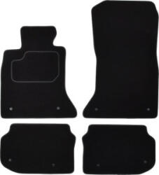 MAMMOOTH Set 4 covorase auto MAMMOOTH, Velur, pentru BMW 5 (F10) 2009-2016 SALOON, Negru (MMTA041BM180PRM01)