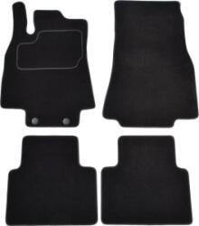 MAMMOOTH Set 4 covorase auto MAMMOOTH, Velur, pentru MERCEDES A (W169) 2004-2012 VAN, Negru (MMTA041MER35PRM01)