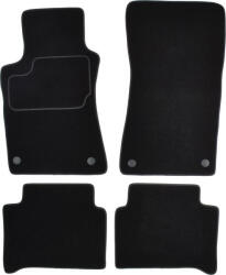 MAMMOOTH Set 4 covorase auto MAMMOOTH, Velur, pentru MERCEDES CLS (C219) 2004-2010 SALOON, Negru (MMTA041MER90PRM01)