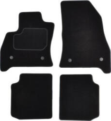 MAMMOOTH Set 4 covorase auto MAMMOOTH, Velur, pentru FIAT 500L 2012+ SALOON, Negru (MMTA041FIA40PRM01)