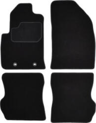 MAMMOOTH Set 4 covorase auto MAMMOOTH, Velur, pentru FORD FUSION 2002-2012 SALOON, Negru (MMTA041FOR100PRM01)