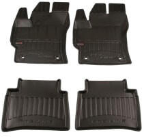 FroGum Set 4 Covorase Auto tip tavita Frogum, Cauciuc, pentru TOYOTA COROLLA 10.18- LIFTBACK, Negru (FRG3D408333)