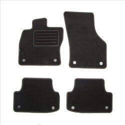 Petex Set 4 Covorase mocheta Petex pentru Audi A3 (8V) Sportback A3 Sedan de la 2014-, negru/grafit (112166202PX)