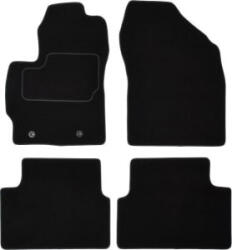 MAMMOOTH Set 4 covorase auto MAMMOOTH, Velur, pentru TOYOTA AURIS 2006-2012 SALOON, Negru (MMTA041TOY10PRM01)