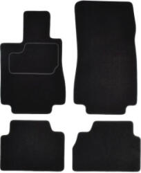 MAMMOOTH Set 4 covorase auto MAMMOOTH, Velur, pentru MERCEDES S (W220) 1998-2005 SALOON, Negru (MMTA041MER325PRM01)