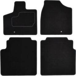 MAMMOOTH Set 4 covorase auto MAMMOOTH, Velur, pentru CHRYSLER VOYAGER V 2007+ VAN, Negru (MMTA041CHR105PRM01)