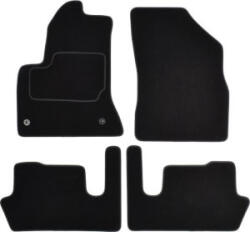 MAMMOOTH Set 4 covorase auto MAMMOOTH, Velur, pentru CITROEN C4 PICASSO I 2006-2013 VAN, Negru (MMTA041CIT120PRM01)
