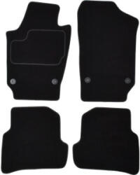 MAMMOOTH Set 4 covorase auto MAMMOOTH, Velur, pentru VW POLO 2009+ SALOON, Negru (MMTA041VW345PRM01)