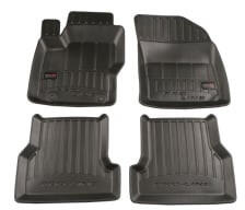 FroGum Set 4 covorase auto tip tavita Frogum, Cauciuc, pentru FORD FOCUS II 07.04-09.12, Negru (FRG3D40728)