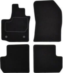 MAMMOOTH Set 4 covorase auto MAMMOOTH, Velur, pentru DACIA LODGY 2012+ STATION WAGON, Negru (MMTA041DAC20PRM01)
