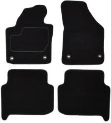MAMMOOTH Set 4 covorase auto MAMMOOTH, Velur, pentru VW TOURAN 2003-2010 VAN, Negru (MMTA041VW385PRM01)