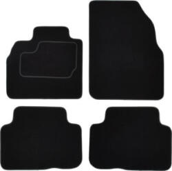 MAMMOOTH Set 4 covorase auto MAMMOOTH, Velur, pentru RENAULT SCENIC II 2003-2009 VAN, Negru (MMTA041RNT405PRM01)