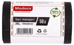 Madero Saci menajeri 35L, Madero, negri (LDPE), 50 buc rola (N11-016153)
