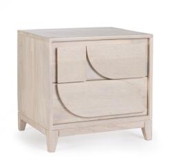 Bizzotto Noptiera lemn mango natur Archita 47x40x46 cm (0747085)