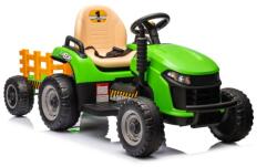 AMR TOYS Tractor Electric cu telecomanda pentru copii 12V7Ah verde (tractor electric 12V7Ah green)