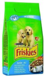 Friskies Junior - Csirkés, zöldséges, tejes száraztáp kölyökkutyáknak (3 kg)
