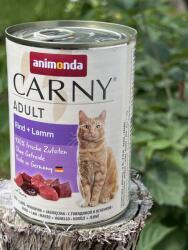 Animonda Carny Adult marha-bárány nedveseledel macskáknak 400g