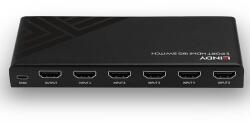 Lindy 5 Port HDMI 18G Switch Technical details Specifications AV Interface: HDMI Interface Standard: HDMI 2.0 Supports Bandwidth: 18Gbps Maximum Resolution: 3840x2160@ (LY-38233)