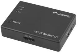 Lanberg Switch HDMI Lanberg SWV-HDMI-0003 Negru (SWV-HDMI-0003)