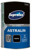 Supralux Astralin univerzális zománcfesték selyemfényű fekete 5 l (5253064)