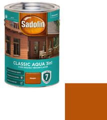 Sadolin Classic Aqua vékonylazúr selyemfényű mahagóni 5 l (5623778)