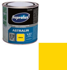 Supralux Astralin univerzális zománcfesték selyemfényű sárga 0, 25 l (5253037)