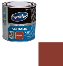 Supralux Astralin univerzális zománcfesték selyemfényű vörösesbarna 0, 25 l (5253039)