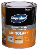 Supralux Monolakk egykomponensű parkettalakk magasfényű 0, 75 l (5064234)