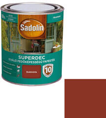 Sadolin Superdec vizesbázisú fafesték selyemfényű svédvörös 0, 75 l (5087467)