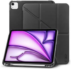 Tech-Protect Tok Tech-Protect Origami tok (Smart Case) - Apple iPad Air 13 1/2/3 (2024-26) - fekete - ECO