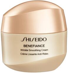 Shiseido Benefiance Wrinkle Smoothing Cream intenzíven feszesítő nappali és éjszakai krém a ráncok ellen 30 ml