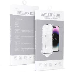 Apple 15 Easy-Stick Box Full Glue kijelzővédő üvegfólia fekete