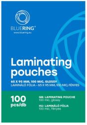 Bluering Lamináló fólia 65x95mm, 100 micron 100 db/doboz, Bluering® (LAMM6595100MIC)