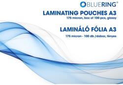Bluering Lamináló fólia A3, 175 micron 100 db/doboz, Bluering® (LAMMA3175MIC)