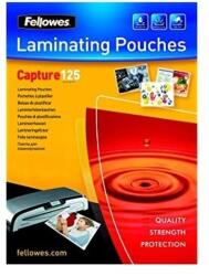 Fellowes Lamináló fólia, 54x86mm, 125 mikron, fényes, 50 db/doboz, Fellowes® (5396602) - web24
