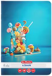 Herlitz Caiet Herlitz A4, 60 file, 70g/mp, Dictando, Motiv cupcakes (9495170)