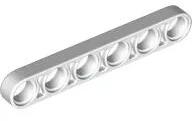 LEGO® 32063c1 - LEGO fehér technic emelőkar 1 x 6 méretű, vékony (32063c1)