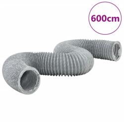 vidaXL Шлаух за въздуховод, PVC, 6 м, Ø10 см (4008058)