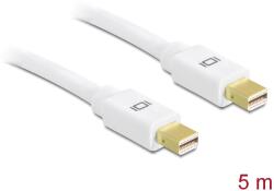 Delock Kábel Mini Displayport 1.2 dugó Mini Displayport dugó 4K 5, 0 m
