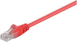 MicroConnect U/UTP CAT5e 0.5M Red PVC, Unshielded Network Cable (B-UTP5005R)