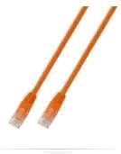 MicroConnect U/UTP CAT5e 0.5M Orange PVC, Unshielded Network Cable (B-UTP5005O)