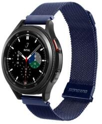 Huawei Watch GT 4 (46 mm) okosóra szíj - Dux Ducis Milanese - mágneses kék fémszíj (22 mm) - tokgalaxis