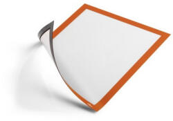 Durable Infókeret A4, 5 db/csomag, Durable Duraframe® Magnetic narancssárga (486909) - haztartasibolt