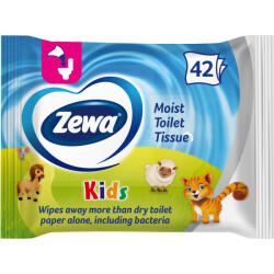 Zewa Toalettpapír nedves 42 lap/csomag Zewa Kids - haztartasibolt