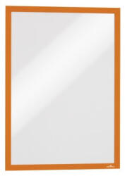 Durable Infókeret A3, XXL csomag, 6 db/csomag, Durable Duraframe® narancssárga (488309) - haztartasibolt