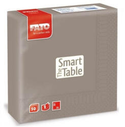 FATO Szalvéta 2 rétegű 33 x 33 cm 50 lap/cs Fato Smart Table galambszürke_82623600 (82623600) - haztartasibolt